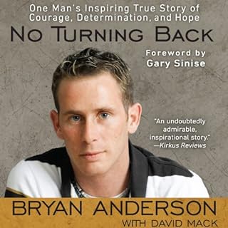 No Turning Back Audiolibro Por Bryan Anderson, David Mack, Gary Sinise - foreward arte de portada