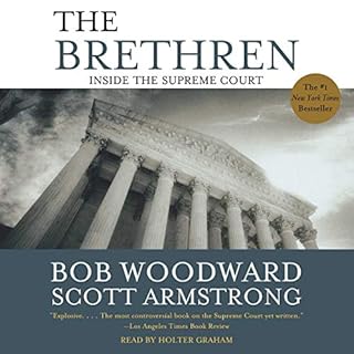 The Brethren Audiolibro Por Bob Woodward, Scott Armstrong arte de portada