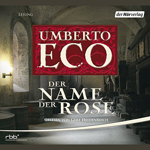 Der Name der Rose Audiobook By Umberto Eco cover art