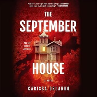 The September House Audiolibro Por Carissa Orlando arte de portada