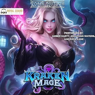 Kraken Mage Audiolibro Por Robin Hutson arte de portada