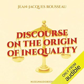 Discourse on the Origin of Inequality Audiolibro Por Jean-Jacques Rousseau arte de portada