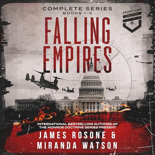 Falling Empires Audiolibro Por James Rosone, Miranda Watson arte de portada