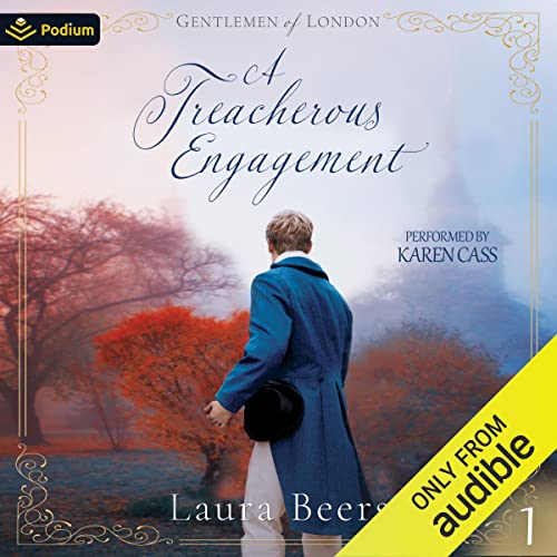 A Treacherous Engagement Audiobook By Laura Beers cover art