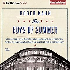 The Boys of Summer Audiolibro Por Roger Kahn arte de portada