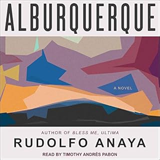 Alburquerque Audiolibro Por Rudolfo Anaya arte de portada