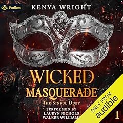 Wicked Masquerade Audiolibro Por Kenya Wright arte de portada