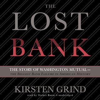 The Lost Bank Audiolibro Por Kirsten Grind arte de portada