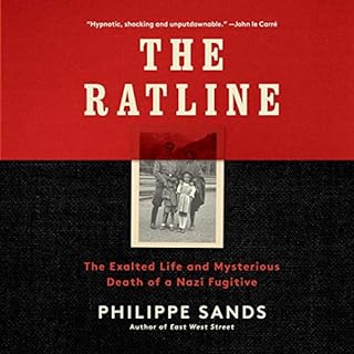 The Ratline Audiolibro Por Philippe Sands arte de portada