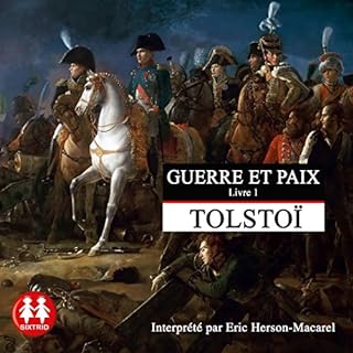 Guerre et Paix 1 Audiolibro Por L&eacute;on Tolsto&iuml; arte de portada