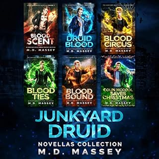 The Junkyard Druid Novellas Boxed Set Audiobook By M.D. Massey cover art