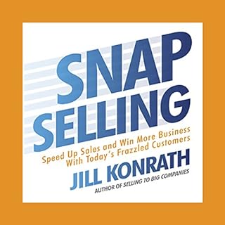 Snap Selling Audiolibro Por Jill Konrath arte de portada