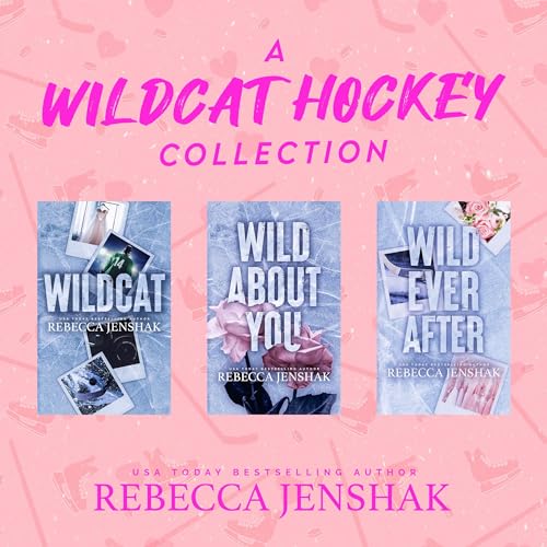 Wildcat Hockey Collection Audiolibro Por Rebecca Jenshak arte de portada