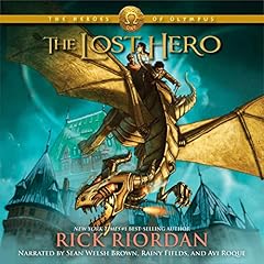 The Lost Hero Audiolibro Por Rick Riordan arte de portada