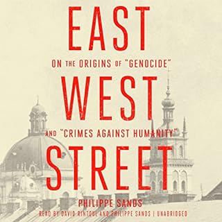 East West Street Audiolibro Por Philippe Sands arte de portada