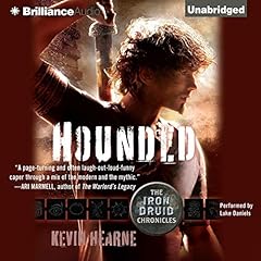 Hounded Audiolibro Por Kevin Hearne arte de portada