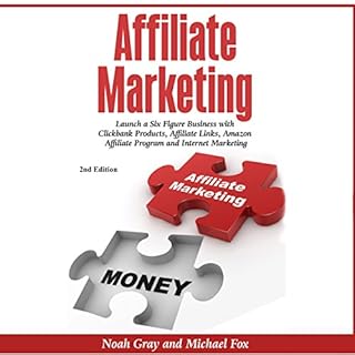 Affiliate Marketing Audiolibro Por Noah Gray, Michael Fox arte de portada