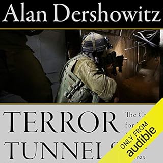 Terror Tunnels Audiolibro Por Alan Dershowitz arte de portada