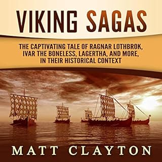 Viking Sagas Audiolibro Por Matt Clayton arte de portada