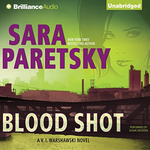 Blood Shot Audiolibro Por Sara Paretsky arte de portada