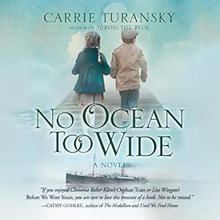 No Ocean Too Wide Audiolibro Por Carrie Turansky arte de portada