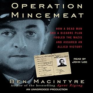 Operation Mincemeat Audiolibro Por Ben Macintyre arte de portada