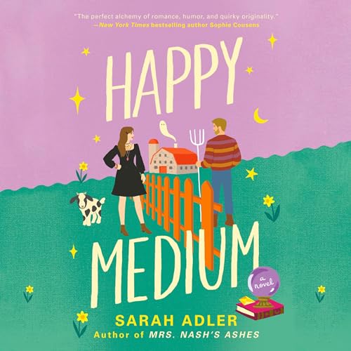 Happy Medium Audiolibro Por Sarah Adler arte de portada