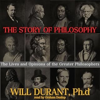 The Story of Philosophy Audiolibro Por Will Durant arte de portada