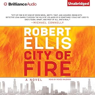 City of Fire Audiolibro Por Robert Ellis arte de portada