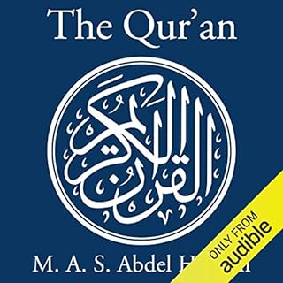 The Qur'an Audiolibro Por M. A. S. Abdel Haleem - translator arte de portada