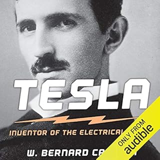 Tesla Audiolibro Por W. Bernard Carlson arte de portada