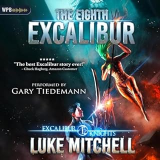 The Eighth Excalibur Audiolibro Por Luke Mitchell arte de portada