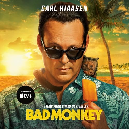 Bad Monkey Audiolibro Por Carl Hiaasen arte de portada