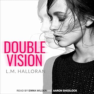 Double Vision Audiolibro Por L.M. Halloran arte de portada