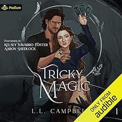 Tricky Magic Audiolibro Por L.L. Campbell arte de portada