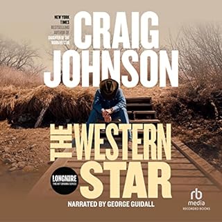 The Western Star Audiolibro Por Craig Johnson arte de portada