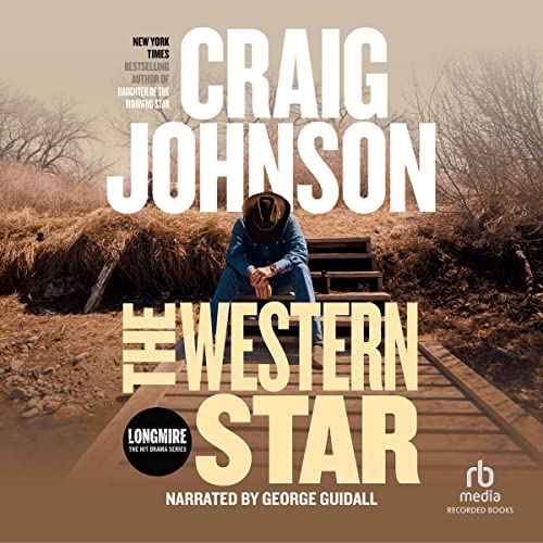 The Western Star Audiolibro Por Craig Johnson arte de portada
