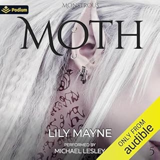 Moth Audiolibro Por Lily Mayne arte de portada