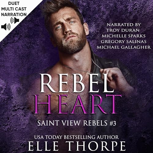 Rebel Heart Audiolibro Por Elle Thorpe arte de portada