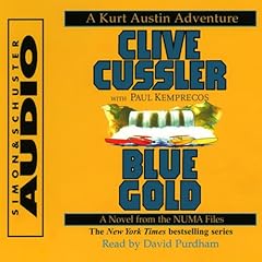 Blue Gold Audiolibro Por Clive Cussler arte de portada