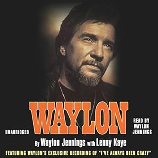 Waylon Audiolibro Por Waylon Jennings, Lenny Kaye arte de portada