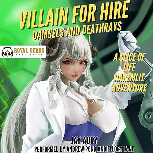 Villain for Hire Audiolivro Por Jay Aury capa