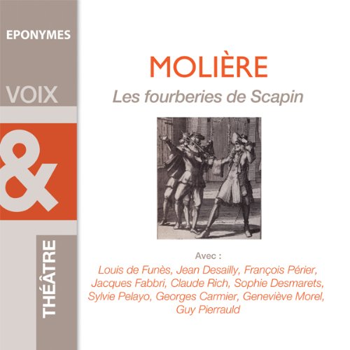 Les fourberies de Scapin Audiolibro Por Moli&egrave;re arte de portada