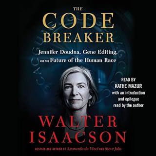 The Code Breaker Audiolibro Por Walter Isaacson arte de portada