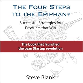 The Four Steps to the Epiphany Audiolibro Por Steve Blank arte de portada