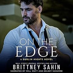 On the Edge Audiolibro Por Brittney Sahin arte de portada