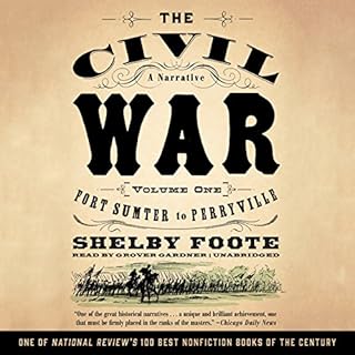 The Civil War: A Narrative, Volume I, Fort Sumter to Perryville Audiolibro Por Shelby Foote arte de portada