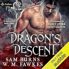 Dragon's Descent Audiolibro Por Sam Burns, W.M. Fawkes arte de portada