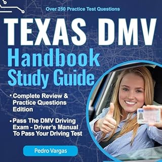 Texas DMV Handbook Study Guide Audiobook By Pedro Vargas cover art