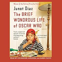 The Brief Wondrous Life of Oscar Wao Audiolibro Por Junot D&iacute;az arte de portada